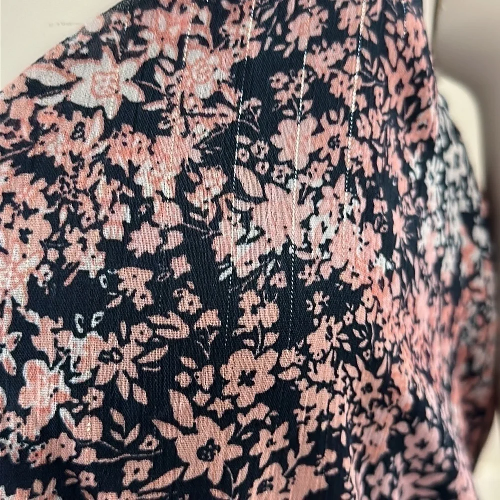 ROW A Tiered V-Neck Dress